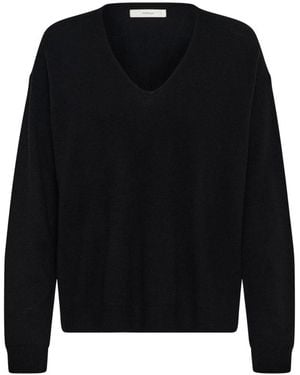 Inwear V-Neck Knitwear - Black