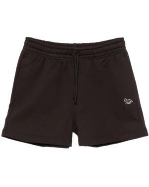 Maison Kitsuné Short Shorts - Black