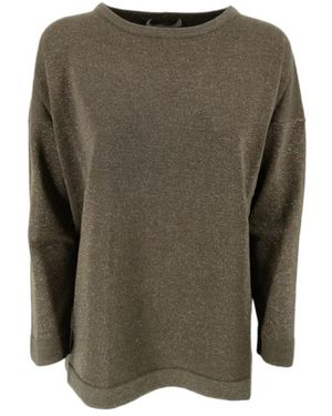 D.exterior Round-Neck Knitwear - Green