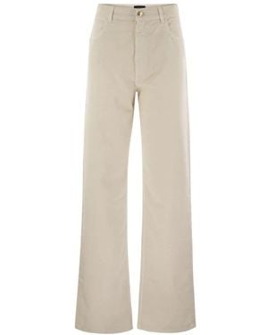 Fay Wide Trousers - Neutre