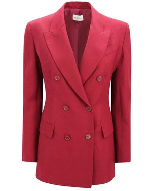 P.A.R.O.S.H. Double-Breasted Blazer - Rood