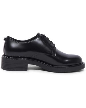 Ash Schoenen ,Zwart ,Studded Lace-Up Freak Schoenen