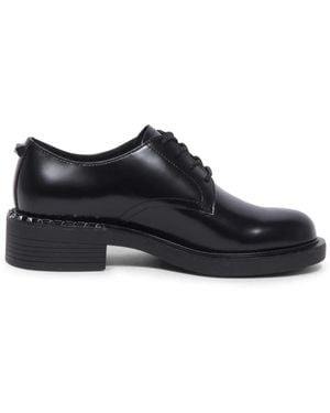 Ash Schoenen ,Zwart ,Studded Lace-Up Freak Schoenen