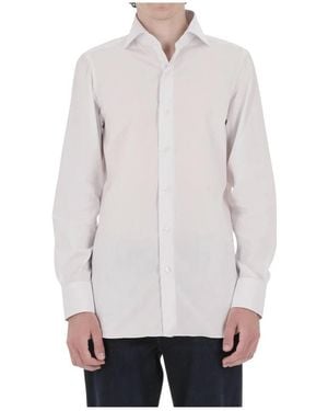 Finamore 1925 Formal Shirts - Grey