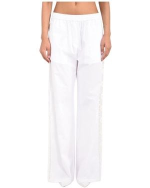 MSGM Wide Pants - White
