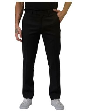 Calvin Klein Sateen Stretch Tapered Broeken - Zwart