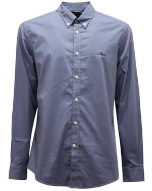 Harmont & Blaine Casual Shirts - Blue