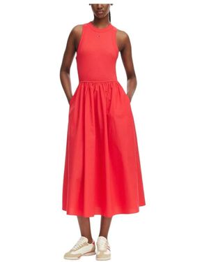Tommy Hilfiger Maxikleider - Rot