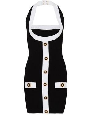 Balmain Short Dresses - Black