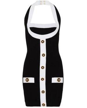 Balmain Short Dresses - Black