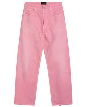 Balenciaga Straight Jeans - Rojo