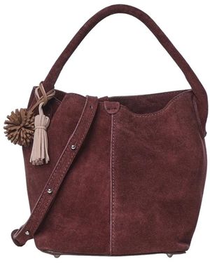 Date Paniere Bag Velour - Lila