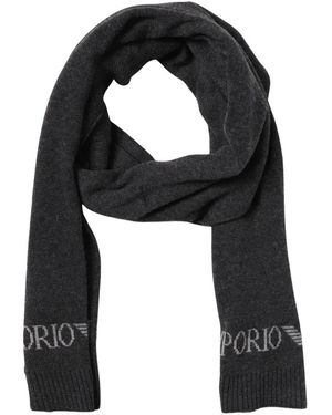 Giorgio Armani Winter Scarves - Nero