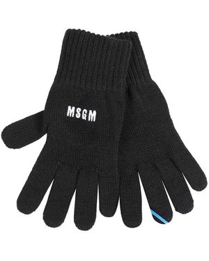 MSGM Gloves - Negro