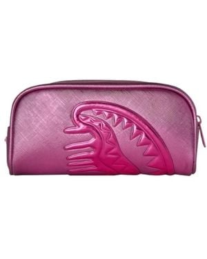 Sprayground Metallic Drip Pouch - Lila