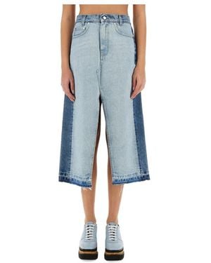 Stella McCartney Denim Skirts - Blue