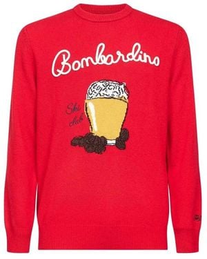 MC2 Saint Barth Round-Neck Knitwear - Rojo