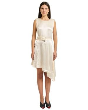 Yes-Zee Short Dresses - Neutro