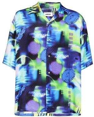 Ambush Short Sleeve Shirts - Blue