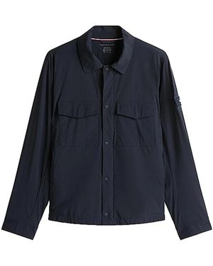 Tommy Hilfiger Desert Sky Tech Shirt Jacke - Blau