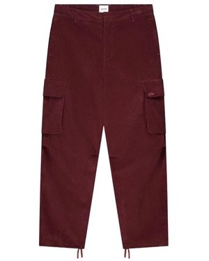 Arte' Corduroy Cargo Pants - Rood