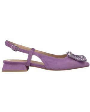Alma En Pena. Ballerina Shoes - Purple