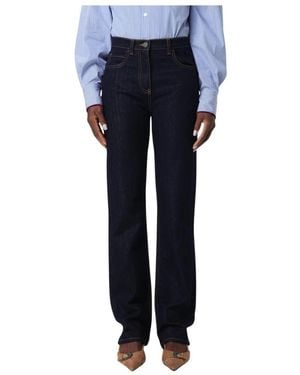 Etro Wide Jeans - Blu