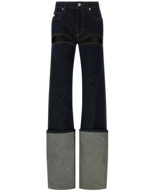 Jean Paul Gaultier Straight Fit Jeans - Blue