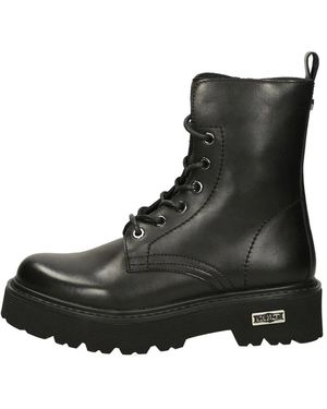 Cult Lace-Up Boots - Nero