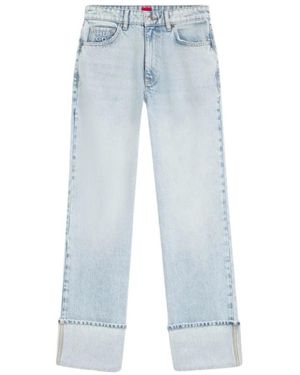 HUGO Straight Fit Jeans - Blue