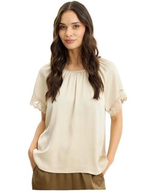 iN FRONT Blouses - Neutro