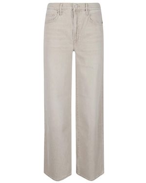 Mother Wide Jeans - Gray