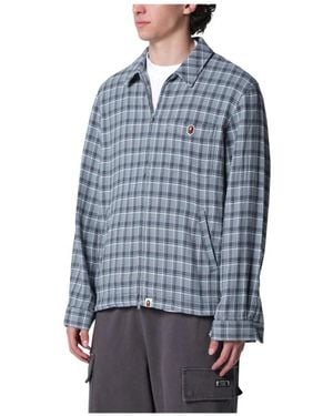 A Bathing Ape Light Jackets - Azul