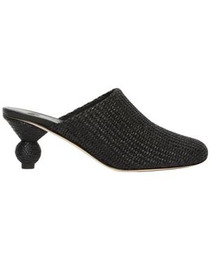 Weekend by Maxmara Fred Heeled Mule - Zwart