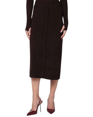 Victoria Beckham Midi Skirts - Black