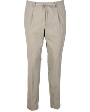 Paoloni Slim-Fit Trousers - Grigio