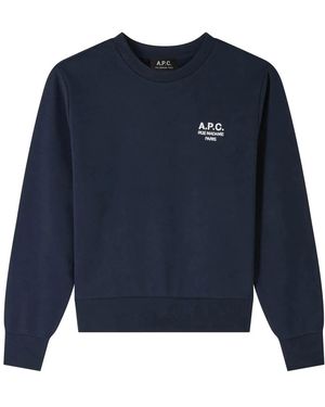 A.P.C. Sweatshirts - Blue