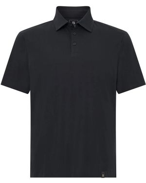 BOGGI Polo-Shirt Aus Stretch-Supima-Baumwolle - Schwarz