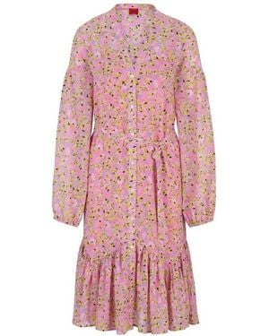 HUGO Shirt Dresses - Pink