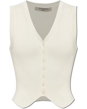 AllSaints Vests - Blanco