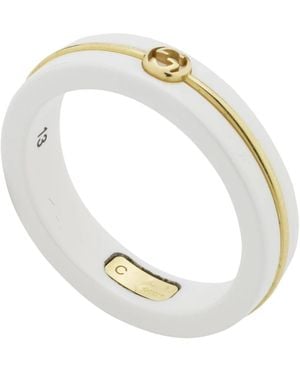Gucci Icon 18K Ring Mit Edelsteinen - Mettallic