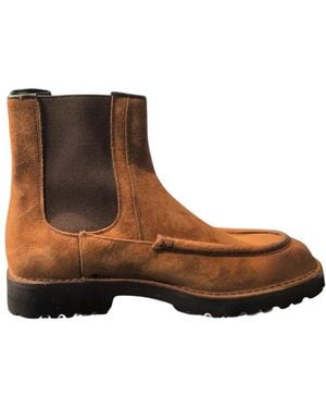 Green George Polacchino Chelsea Boot - Braun