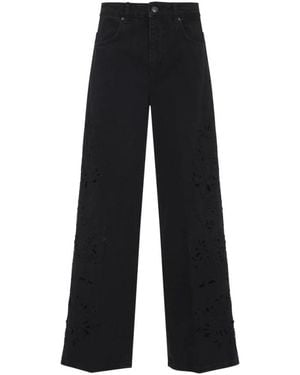 FARM Rio Wide Jeans - Negro