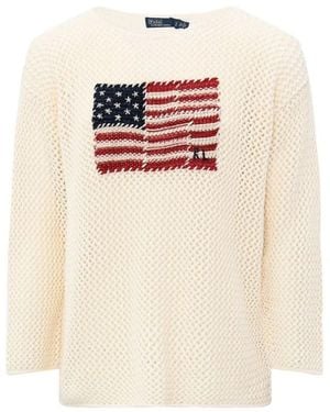 Ralph Lauren Round-Neck Knitwear - White
