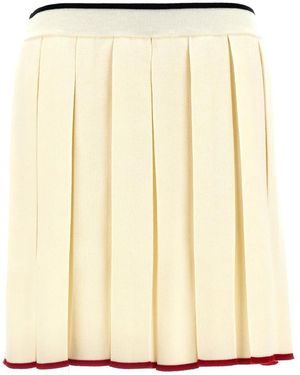 Thom Browne Short Skirts - Naturel