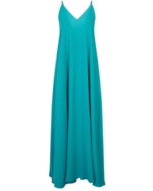 Gianluca Capannolo Kleedjes ,Groen ,Rosie Maxi Jurk - Blauw