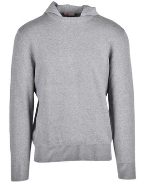 Herno Pullover Mit Rundhalsausschnitt - Grau