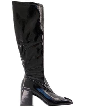 Courreges Heeled Boots - Black