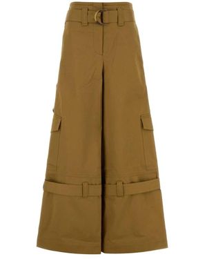 Zimmermann Wide Trousers - Natural