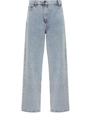 Magda Butrym Straight Jeans - Blauw